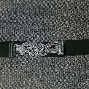 Black Adjustable Belt